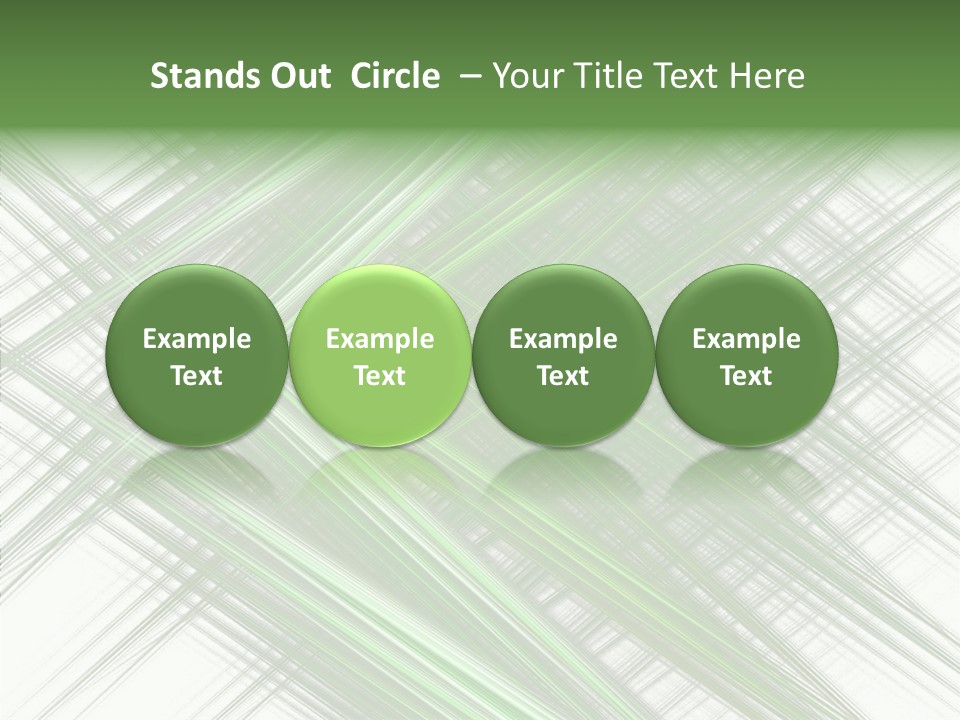 Tracing Abstract Play PowerPoint Template