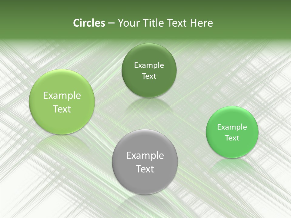 Tracing Abstract Play PowerPoint Template