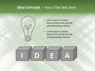 Tracing Abstract Play PowerPoint Template