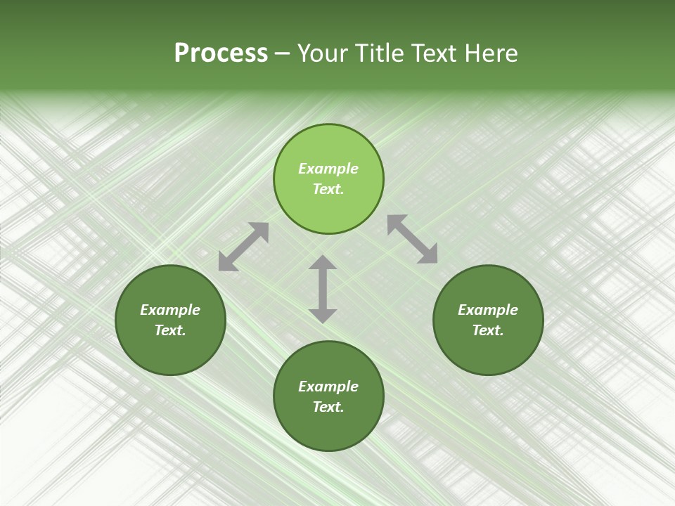 Tracing Abstract Play PowerPoint Template