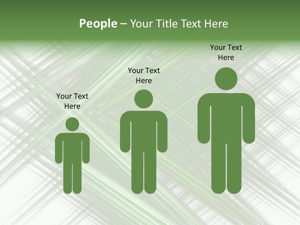 Tracing Abstract Play PowerPoint Template