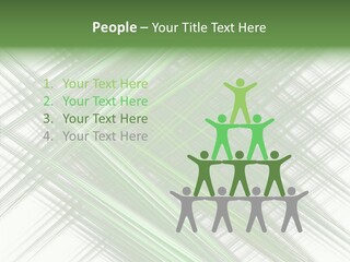 Tracing Abstract Play PowerPoint Template