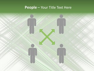 Tracing Abstract Play PowerPoint Template