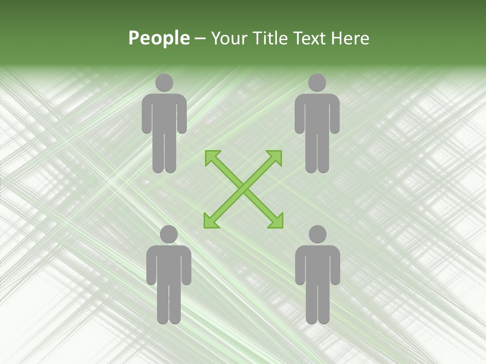 Tracing Abstract Play PowerPoint Template