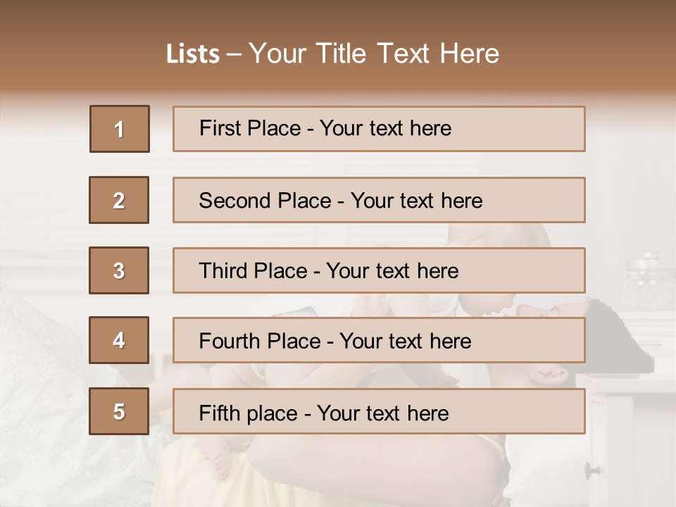 One Two Color PowerPoint Template