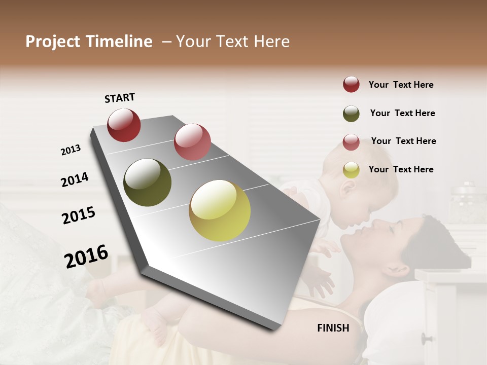One Two Color PowerPoint Template