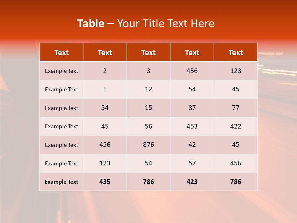 Flyover Scene Sky PowerPoint Template