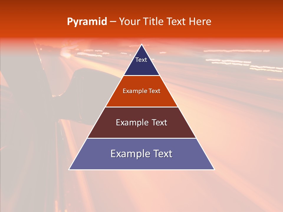 Flyover Scene Sky PowerPoint Template
