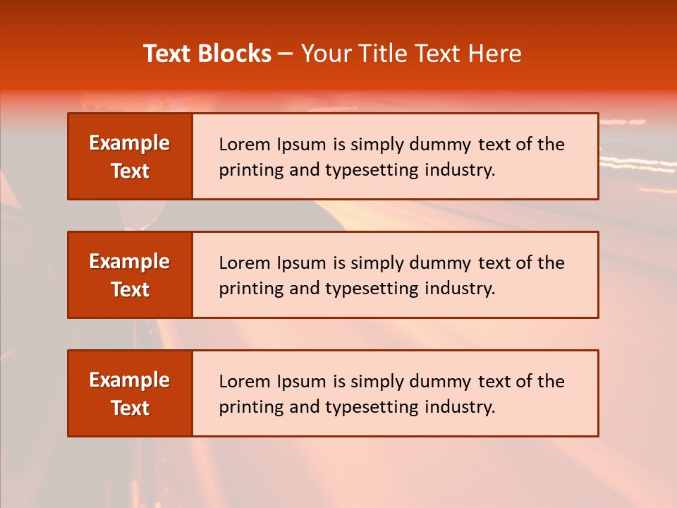 Flyover Scene Sky PowerPoint Template
