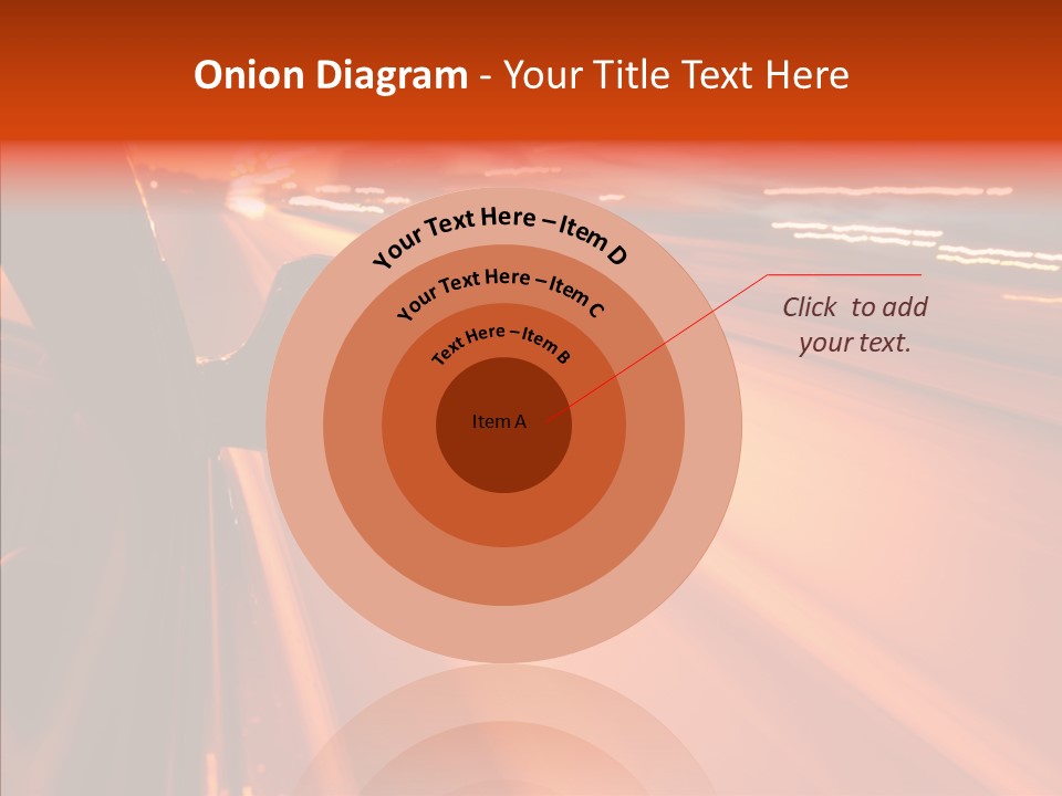 Flyover Scene Sky PowerPoint Template