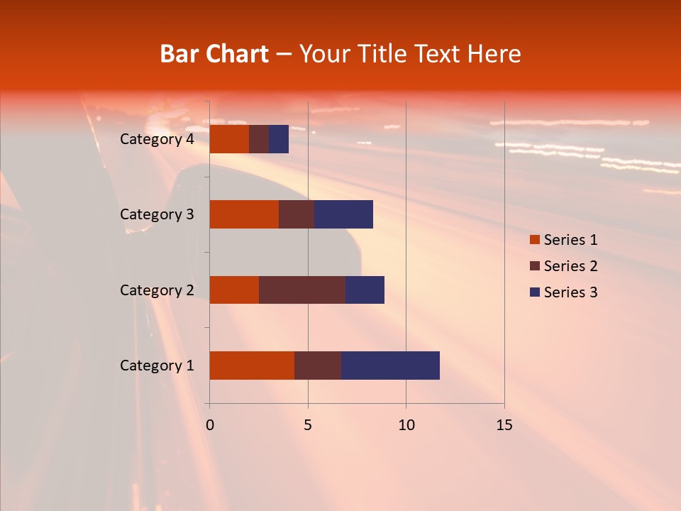 Flyover Scene Sky PowerPoint Template