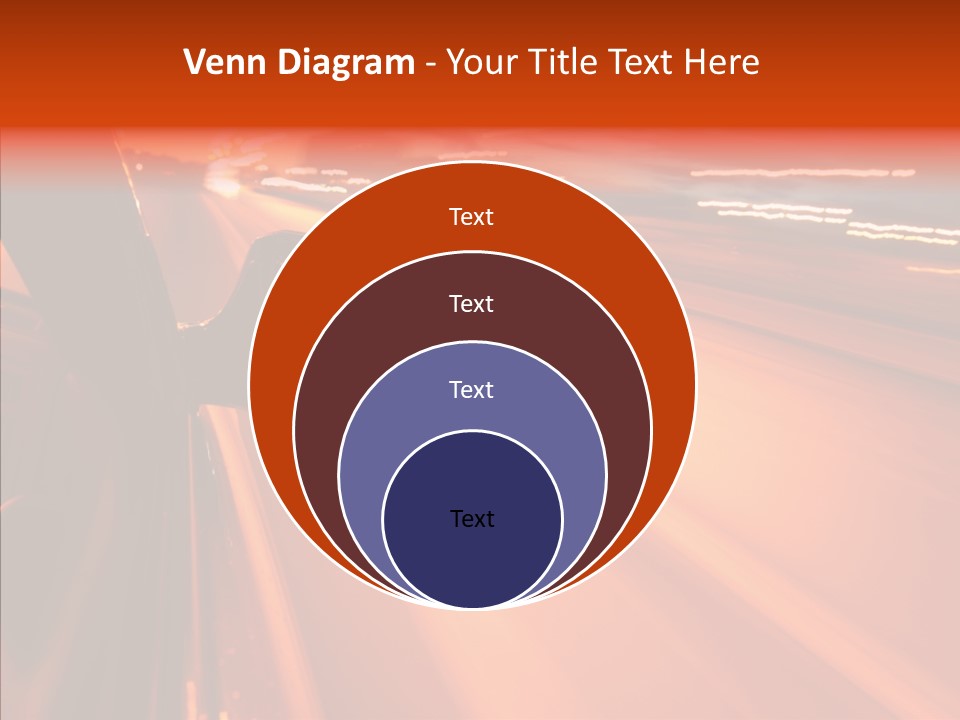 Flyover Scene Sky PowerPoint Template