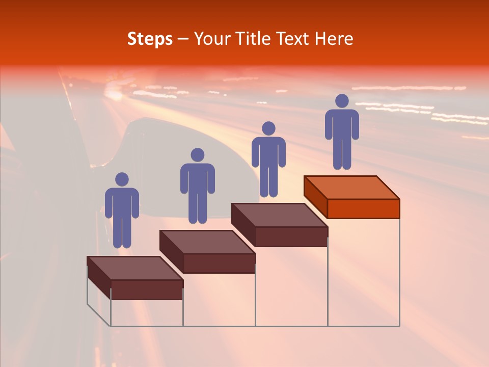 Flyover Scene Sky PowerPoint Template