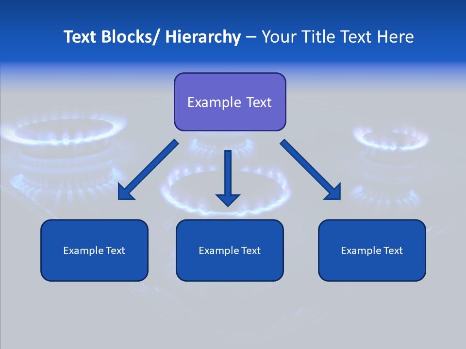 Bunsen Industry Burning PowerPoint Template