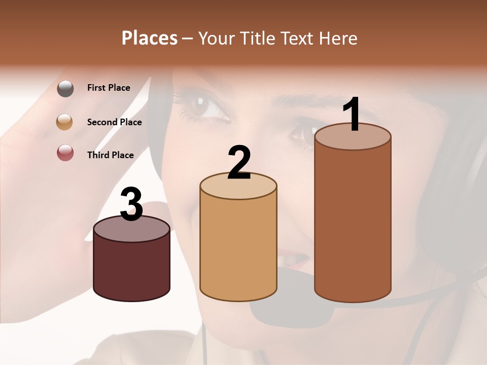 Emotion Worker Telephone PowerPoint Template