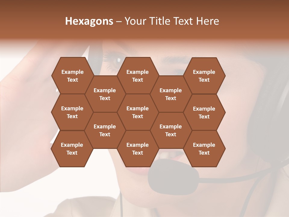 Emotion Worker Telephone PowerPoint Template