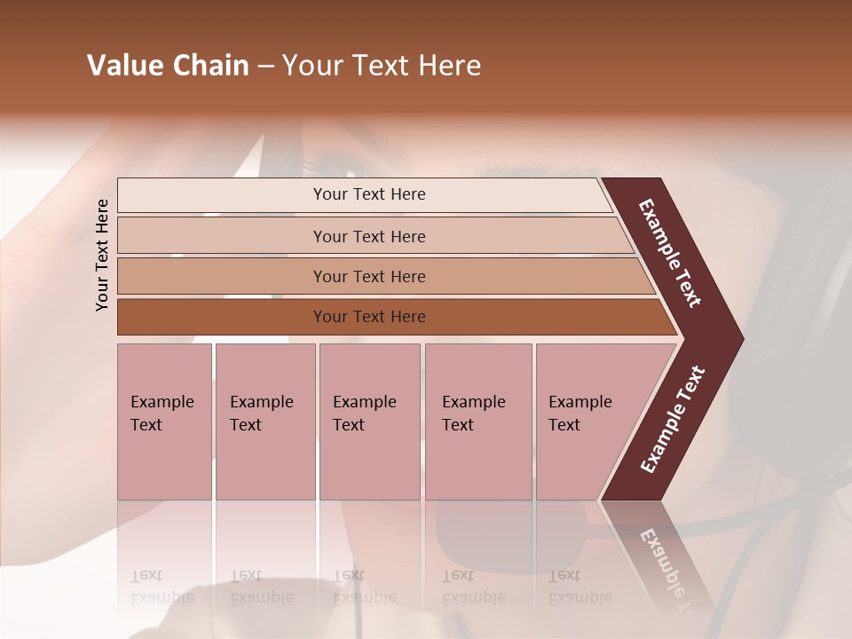Emotion Worker Telephone PowerPoint Template