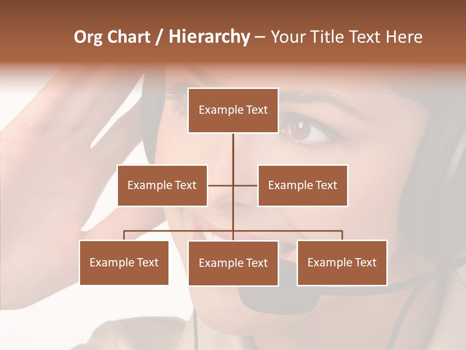 Emotion Worker Telephone PowerPoint Template