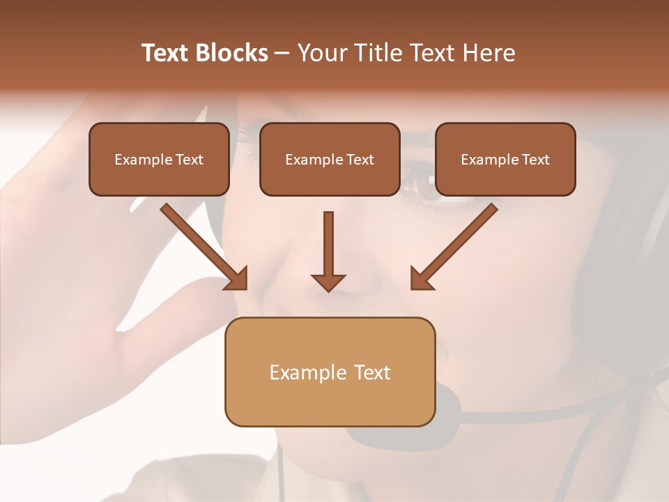 Emotion Worker Telephone PowerPoint Template