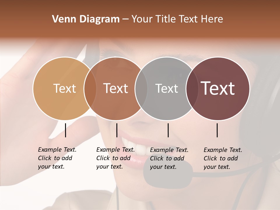 Emotion Worker Telephone PowerPoint Template