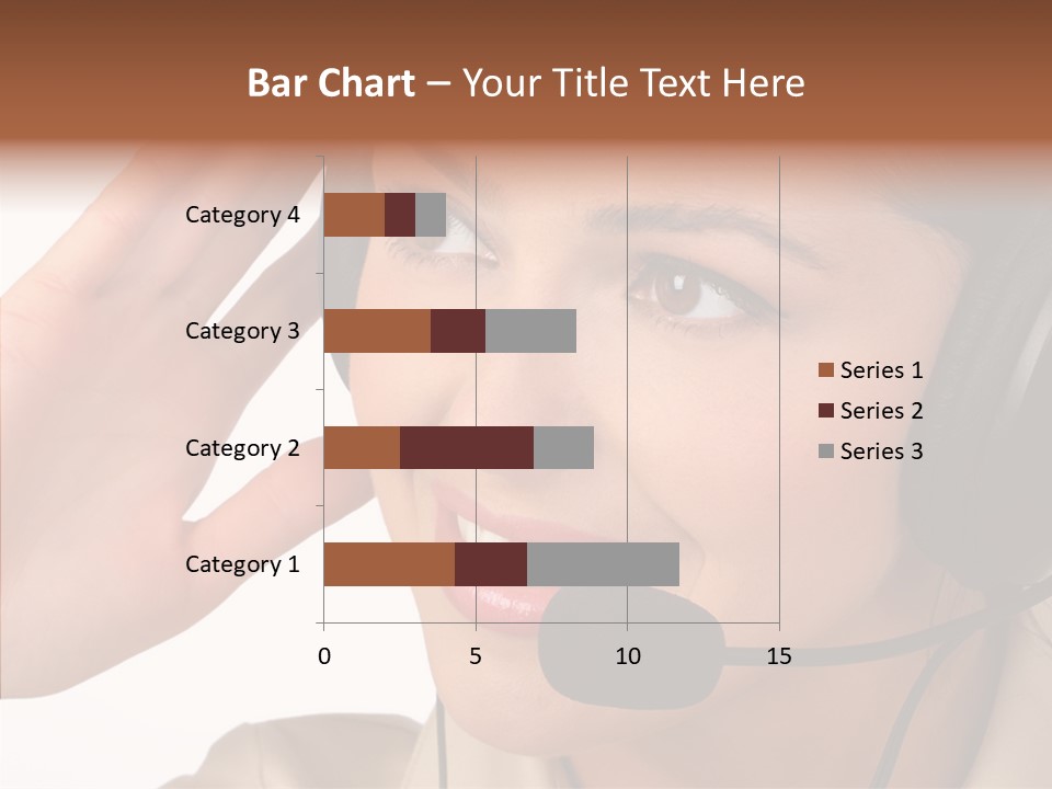Emotion Worker Telephone PowerPoint Template