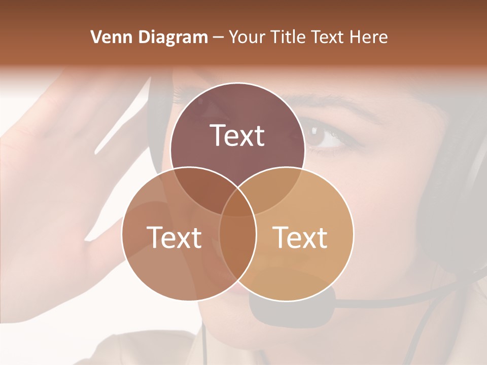 Emotion Worker Telephone PowerPoint Template