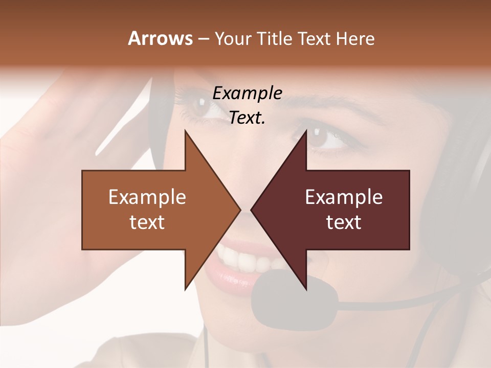 Emotion Worker Telephone PowerPoint Template