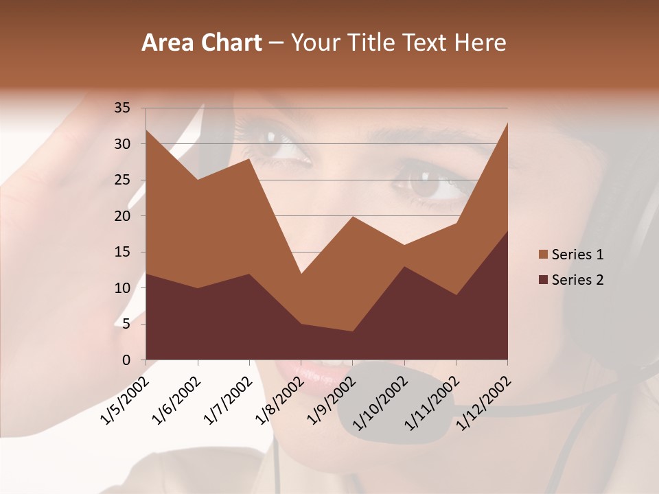 Emotion Worker Telephone PowerPoint Template