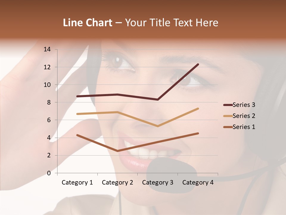Emotion Worker Telephone PowerPoint Template