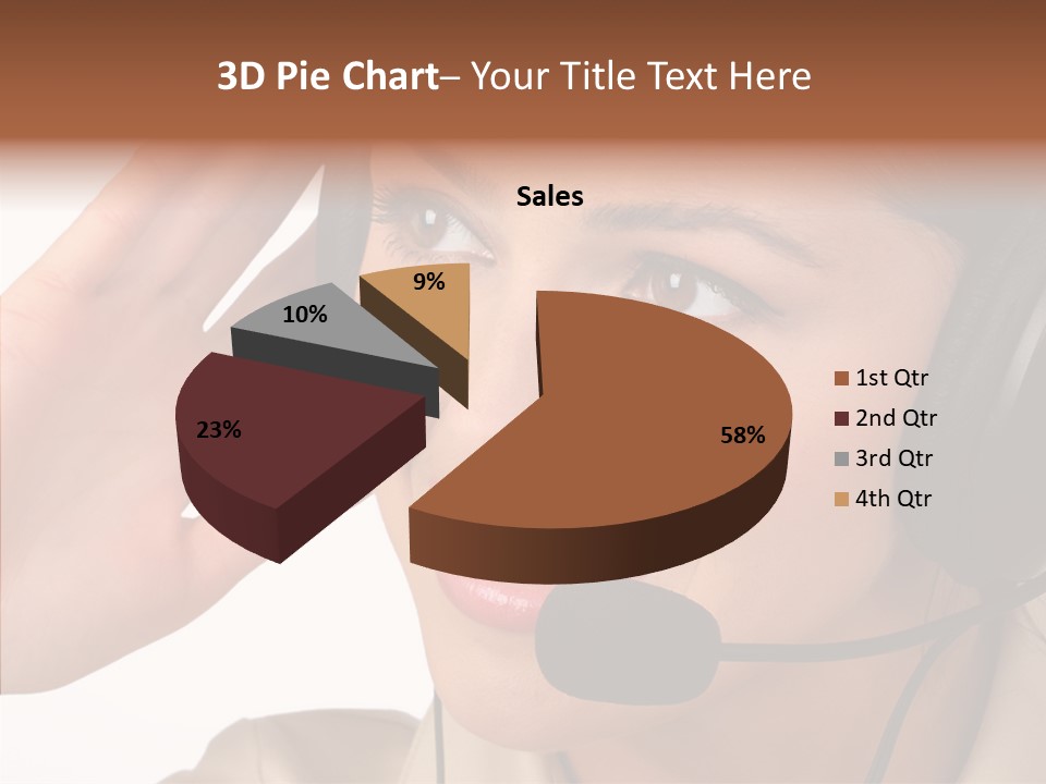 Emotion Worker Telephone PowerPoint Template