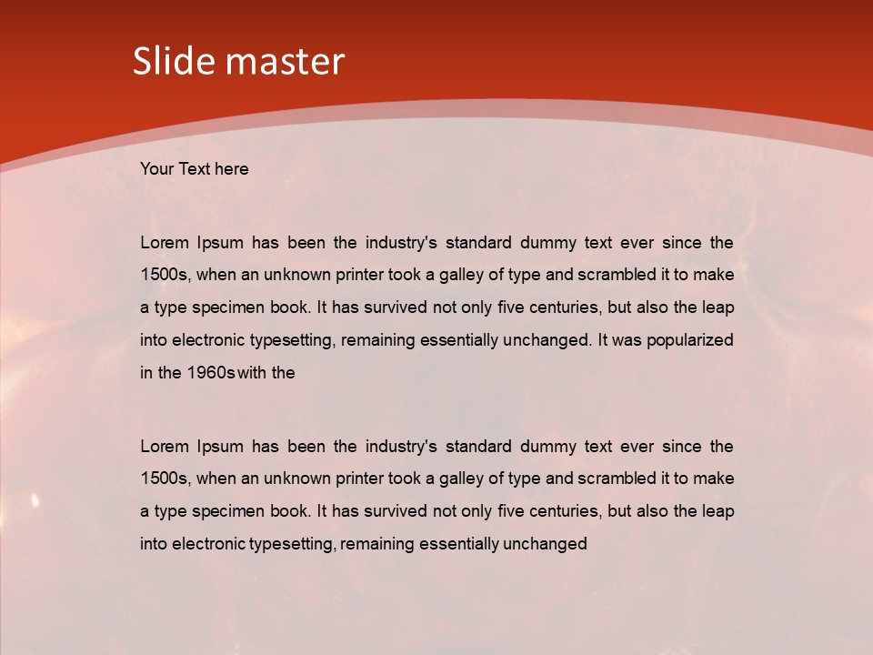 Chair People Table PowerPoint Template