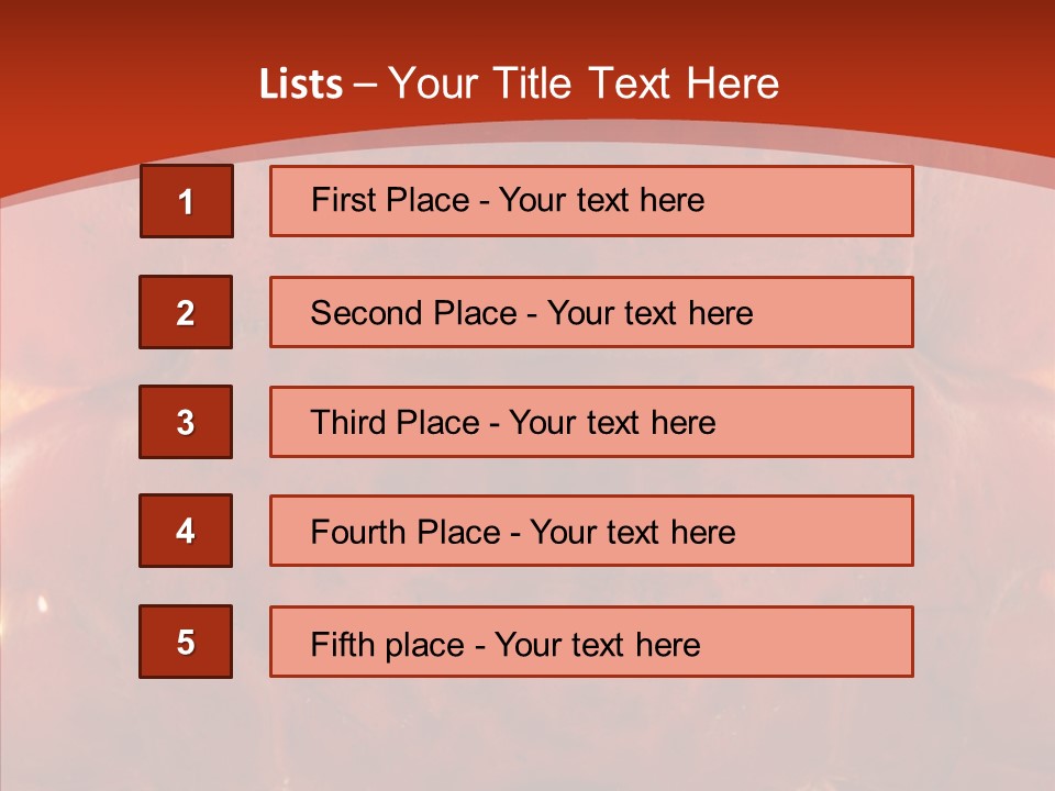 Chair People Table PowerPoint Template