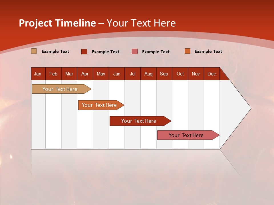Chair People Table PowerPoint Template