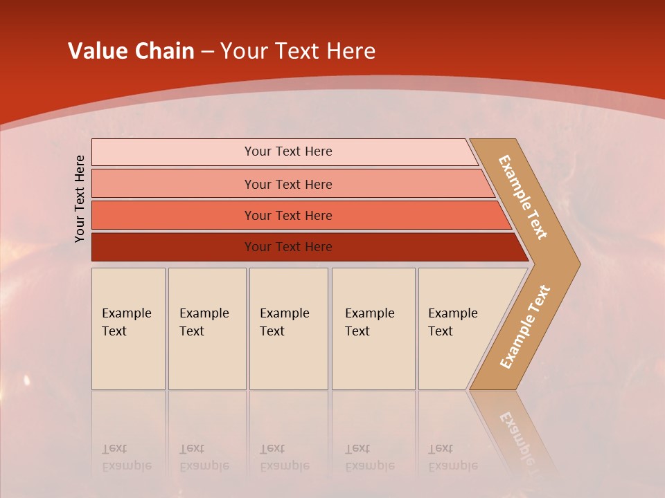 Chair People Table PowerPoint Template
