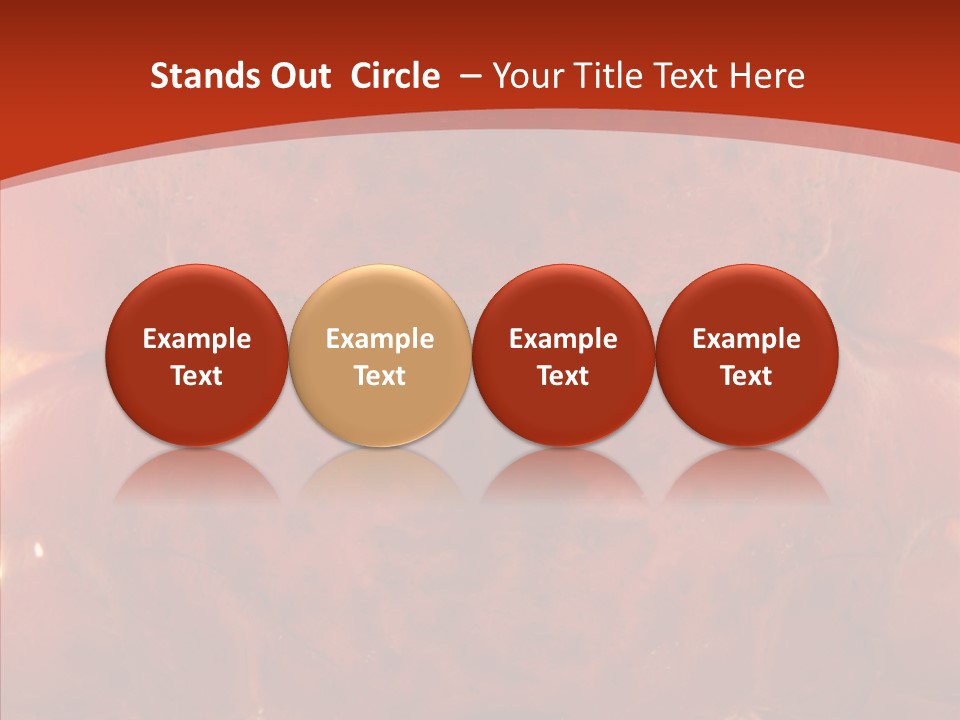 Chair People Table PowerPoint Template