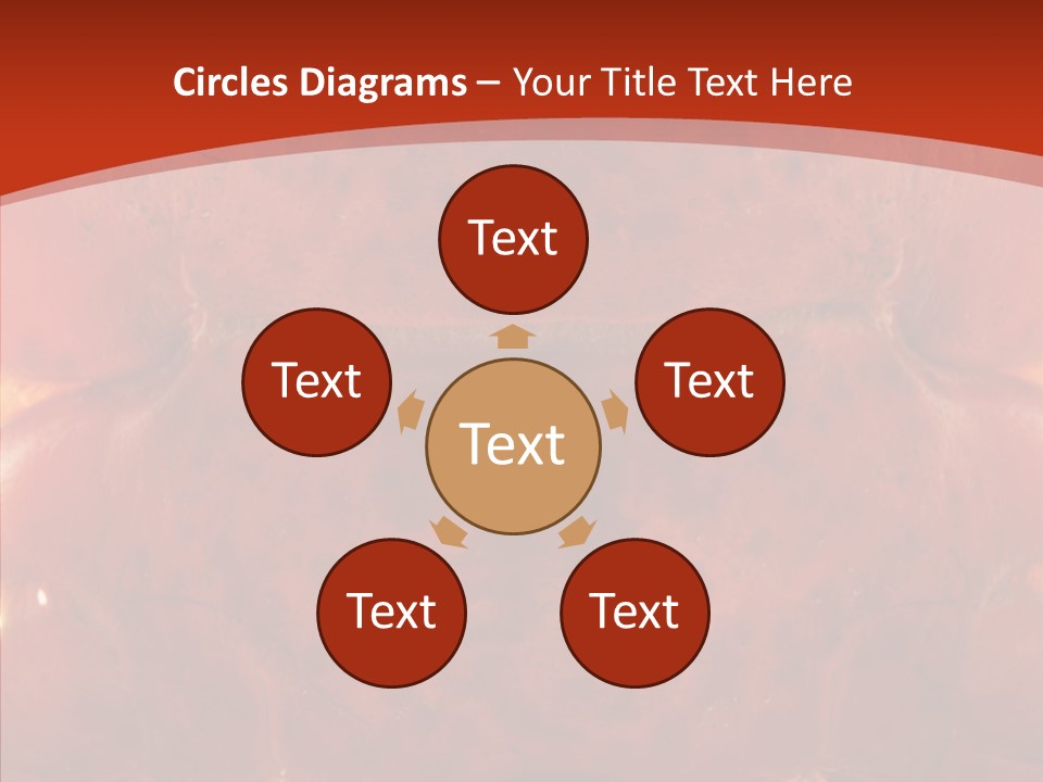 Chair People Table PowerPoint Template