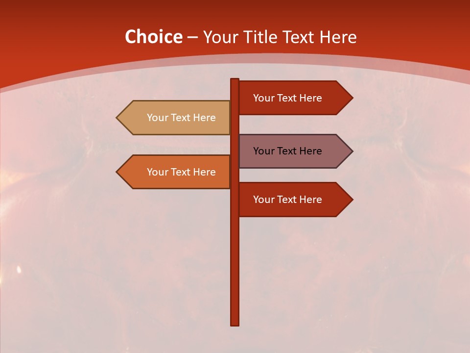 Chair People Table PowerPoint Template