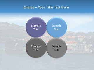 Croatia Summer Old PowerPoint Template