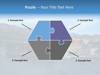 Croatia Summer Old PowerPoint Template