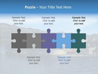 Croatia Summer Old PowerPoint Template