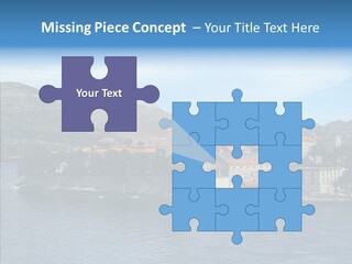 Croatia Summer Old PowerPoint Template