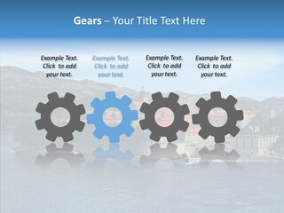 Croatia Summer Old PowerPoint Template