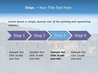 Croatia Summer Old PowerPoint Template