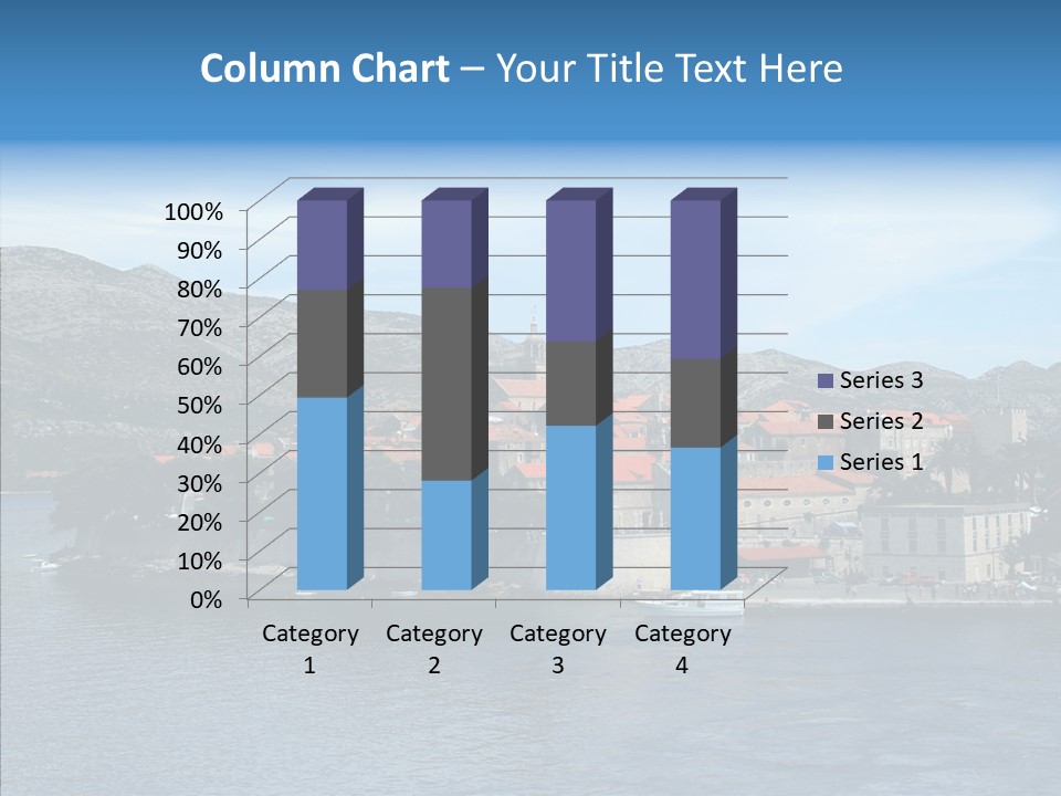 Croatia Summer Old PowerPoint Template
