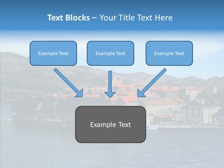 Croatia Summer Old PowerPoint Template