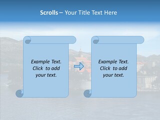 Croatia Summer Old PowerPoint Template