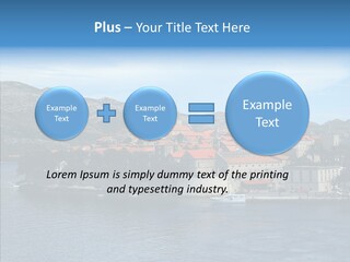 Croatia Summer Old PowerPoint Template