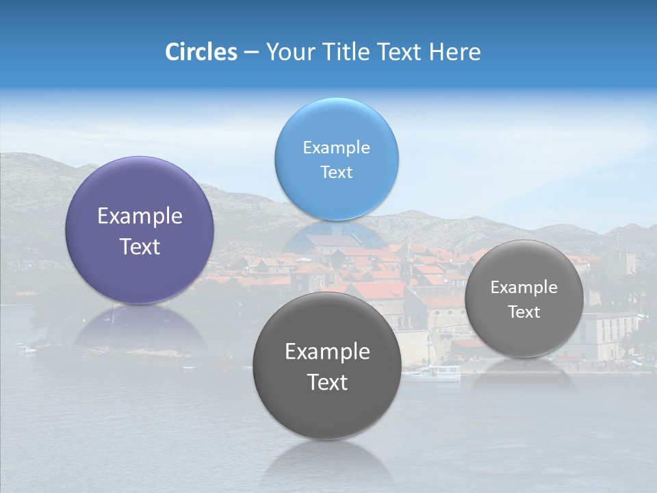 Croatia Summer Old PowerPoint Template