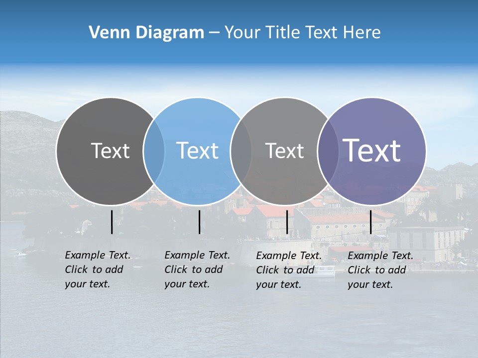 Croatia Summer Old PowerPoint Template