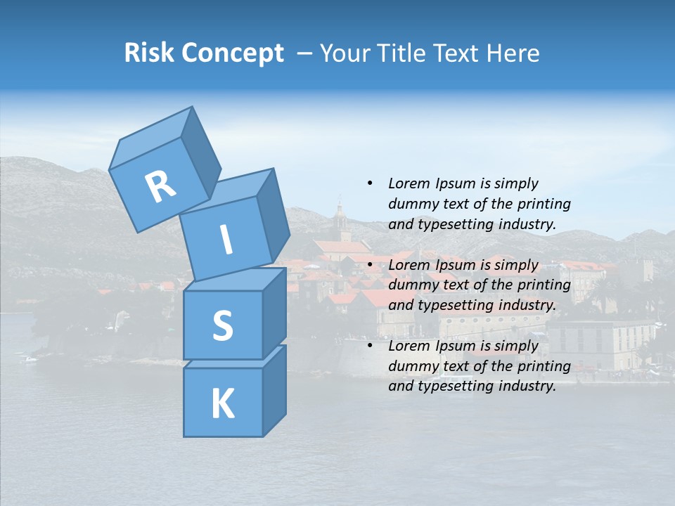 Croatia Summer Old PowerPoint Template